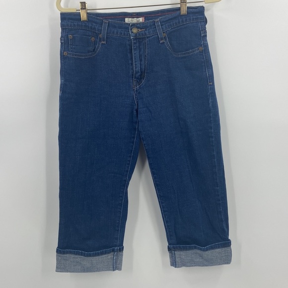 Levi’s 515 Pants - Levi’s 515 jean capri cuffed 5 pockets Size 8